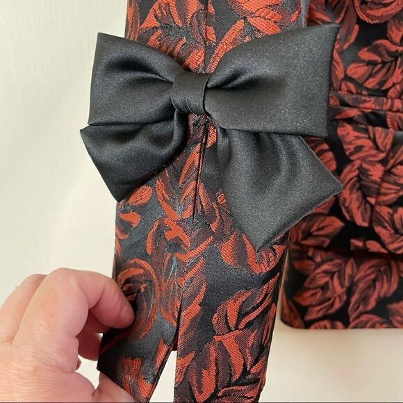 Vintage Karen Laurence Brocade Leaf Suit - Picture 3 of 9